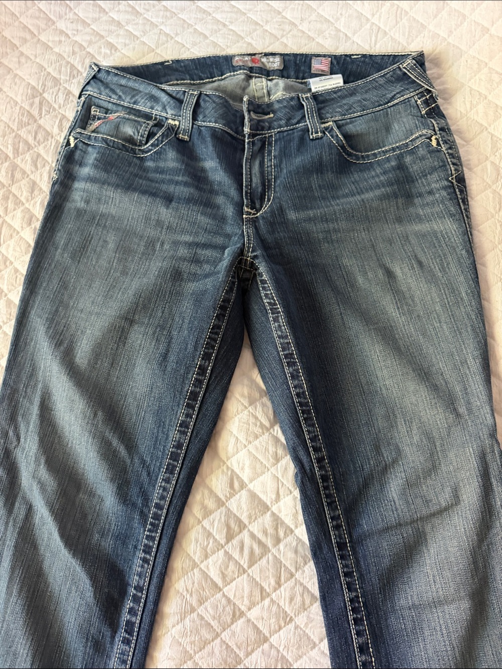 Ariat Women's Faded Blue Skinny Jeans